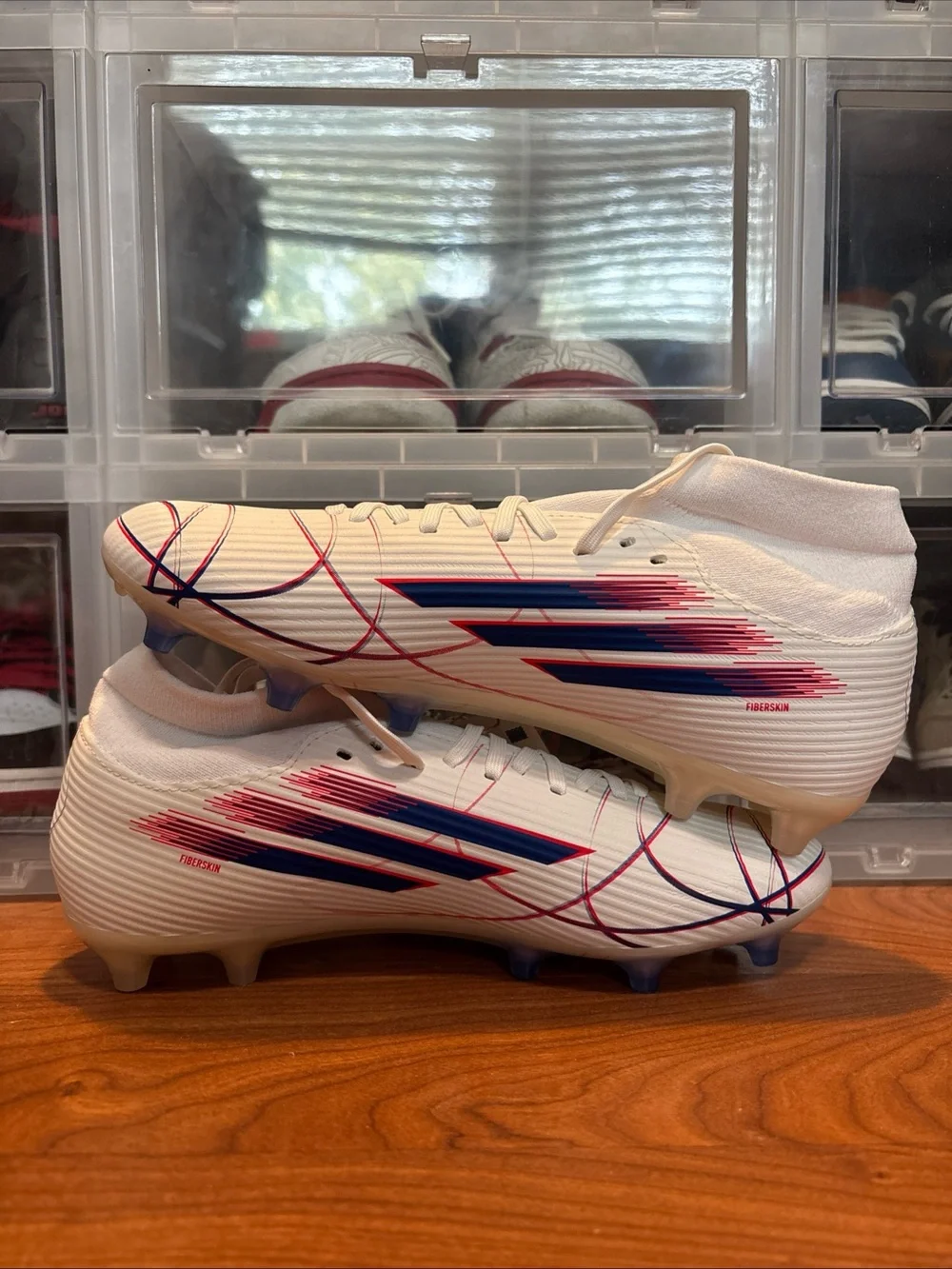 adidas F50 Sparkfusion League Mid FG AG KJ1437 Soccer Cleats Sz 8.5W/7.5M NWOB
